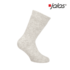 JALAS® 4700 Villasukka harmaana, täysfroteerakenne ja laadukas norjalainen villa.