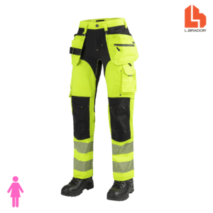 Naisten Hi-Vis Housut 1072PB-W – luokan 2 huomioluokitellut työhousut