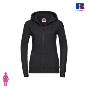 Russell Authentic naisten vetoketjuhuppari – mukava ja kestävä työ- ja vapaa-ajan huppari