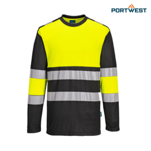 Portwest PW312 Pitkähihainen Hi-Vis Paita – kevyt ja hengittävä työpaita