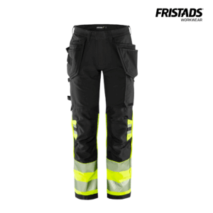 High-Vis Green Riipputaskuhousut