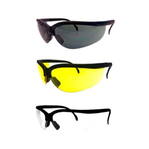 Säädettävät suojalasit värilinsseillä