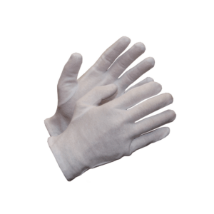 Puuvillainen aluskäsine valkoinen 12 parin pakkaus