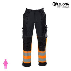 Leijona Naisten housut HiVis 3.0 Stretch