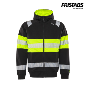 High vis hupullinen stretch collegetakki 7532 GKC tarjoaa joustavuutta, näkyvyyttä ja luomupuuvillan mukavuutta. Segmentoidut heijasteet ja kierrätysmateriaali. PFAS-vapaa.